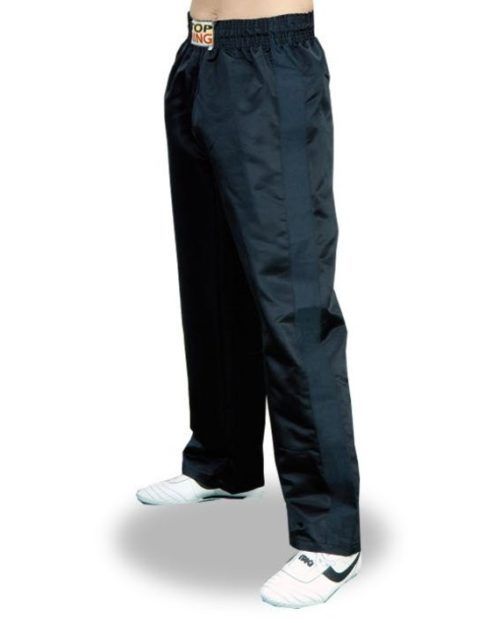 METAL BOXE Pantaloni Kickboxing A Pieno Contatto | Rosso | 100% Poliestere Satinato | Taglia 170 Cm