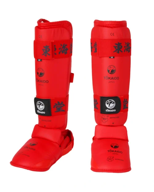 Paratibia Karate Tokaido Kanji Rosso WKF