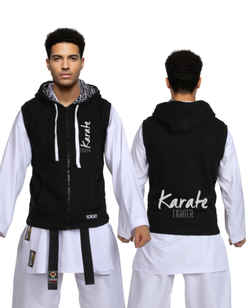 Felpa Smanicata Karate Fighter