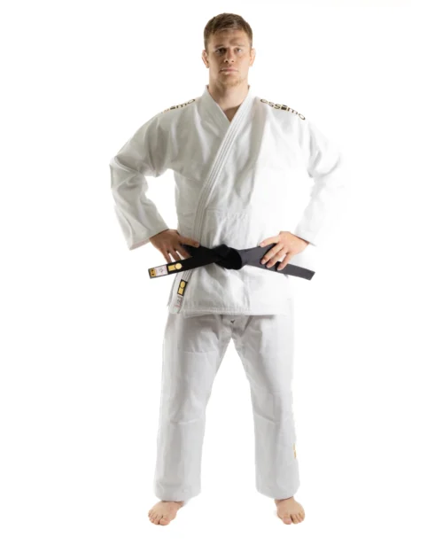 Judogi Essimo Gold Bianco IJF
