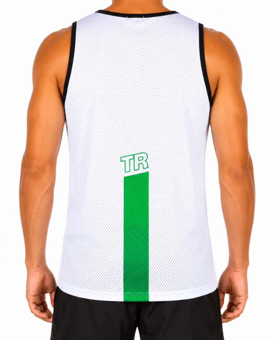 Canotta Logo Bianco/Verde
