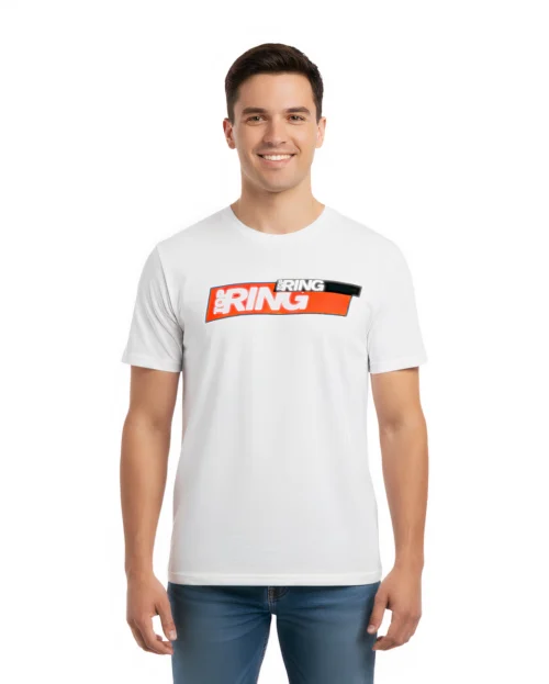 T-Shirt Top Ring Arancio