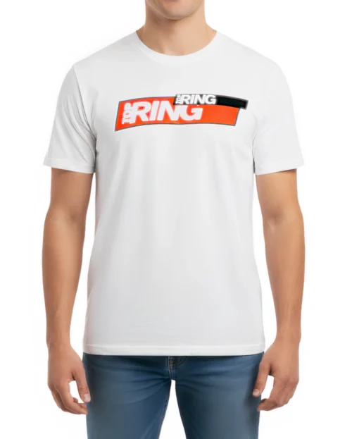 T-Shirt Top Ring Arancio