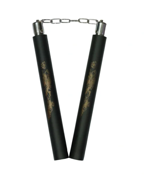 Nunchaku Basic in Gomma Spugna con Catena