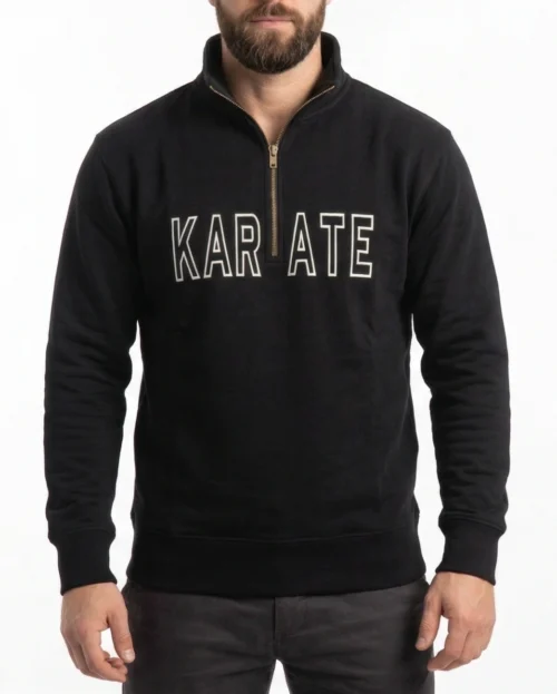 Felpa Itaki Karate con Half-zip