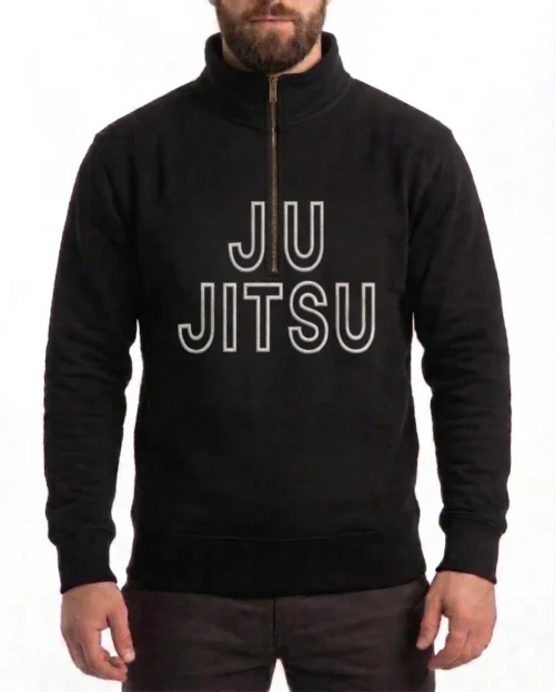 Felpa Itaki Ju Jitsu con Half-zip