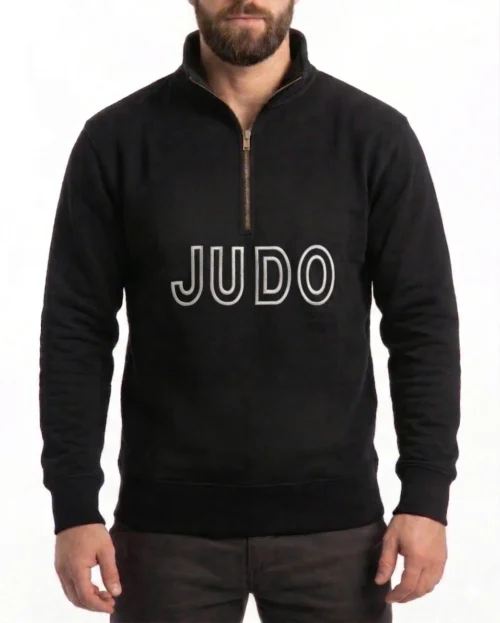 Felpa Itaki Judo con Half-zip