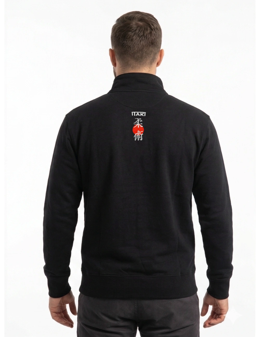 Felpa Itaki Ju Jitsu con Half-zip