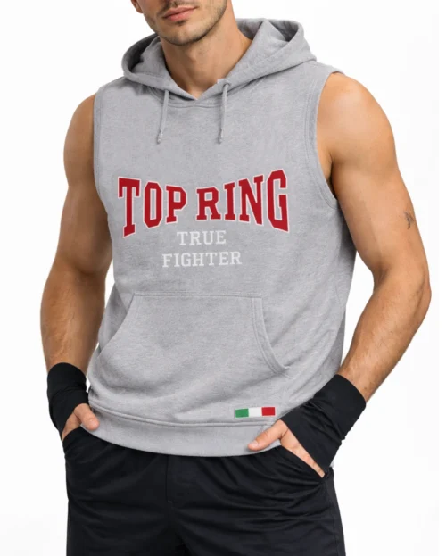 Felpa Smanicata Top Ring