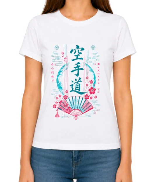 T-shirt Karate Ventaglio